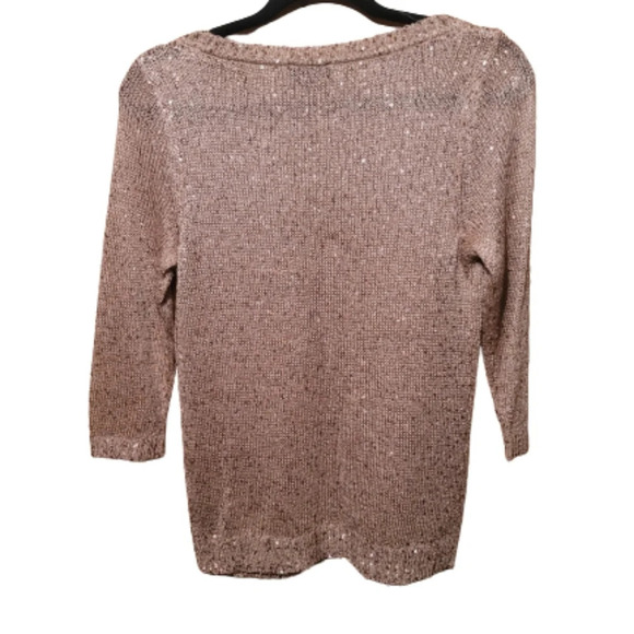 Worthington gold sparkle sweater - Picture 2 of 4